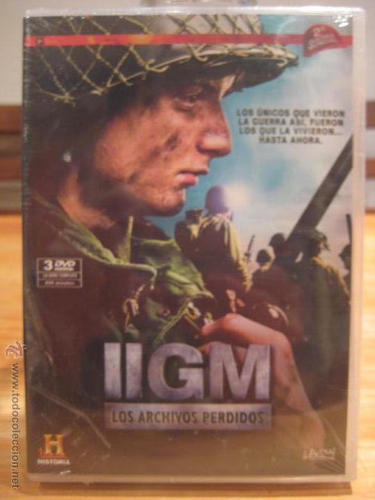 Kino: SEGUNDA GUERRA MUNDIAL LOS ARCHIVOS PERDIDOS 3 dvds 440 mins PRECINTADA DESCATALOGADO