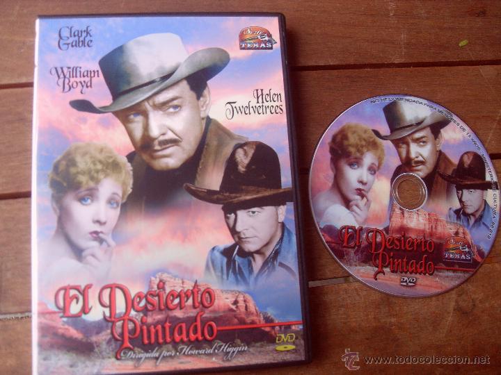 Cinema: EL DESIERTO PINTADO. Clack Gable. DVD PELICULA. CASTELLANO.