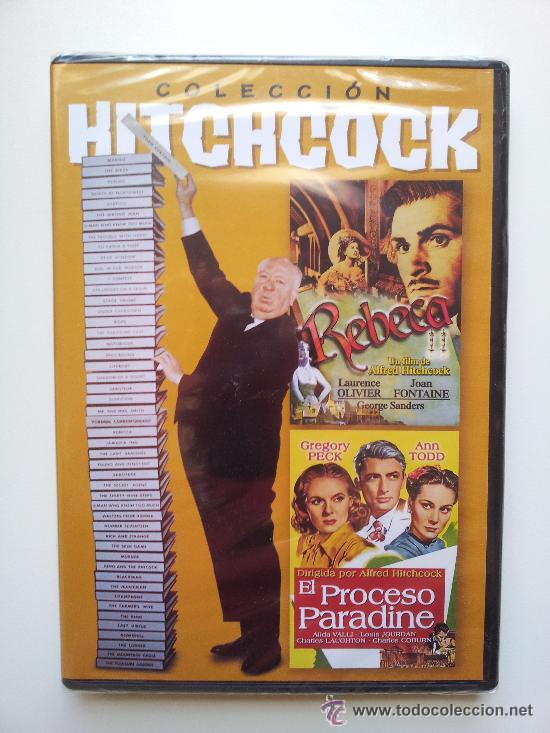 Cine: DVD HITCHCOCK REBECA - EL PROCESO PARADINE 2 EN 1 NUEVO Y PRECINTADO