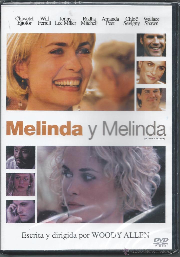 Cine: 8068- DVD- MELINDA Y MELINDA- DE WOODY ALLEN-P R E C I N T A D A