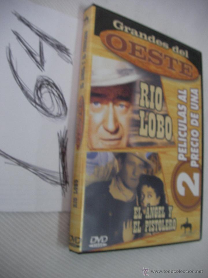 Cine: PELICULA DVD - RIO LOBO - EL ANGEL Y EL PISTOLERO - ENVIO GRATIS A ESPA&Ntilde;A
