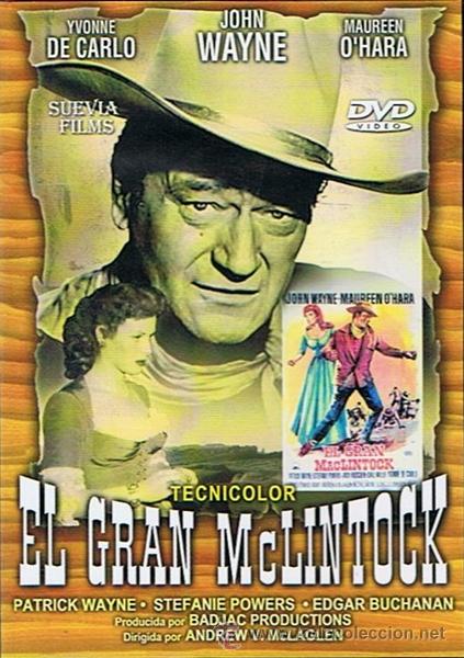 Cine: DVD EL GRAN MCLINTOCK JOHN WAYNE - Foto 1