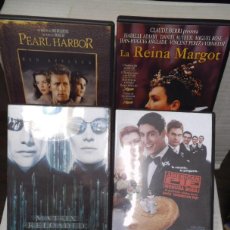 Cine: LOTE 5 DVD AL PRECIO DE UNO CLASICOS MATRIX PEARL HARBOR PACIENTE INGLES. Lote 48637615