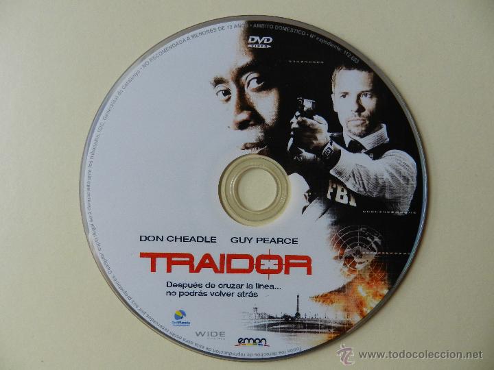 Cine: DVD TRAIDOR con DON CHEADLE y GUY PEARCE - Foto 1