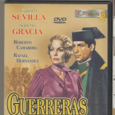 Cine: GUERRERAS VERDES DVD (1976) LA GUARDIA CIVIL TAMBIÉN SE ENAMORA... DESCATALOGADISIMA. Lote 363202335