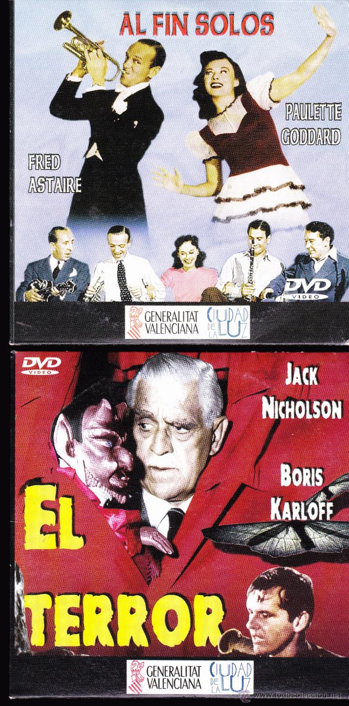 Cine: LOTE DE 2 PELICULAS DVD &middot;&middot; EL TERROR &middot;&middot; AL FIN SOLOS