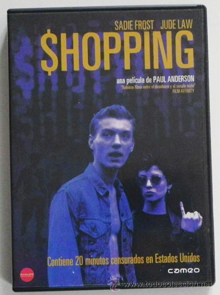 Cine: SHOPPING ( DE TIENDAS ) DVD SUSPENSE VIOLENCIA JUDE LAW (SU 1&ordf; PEL&Iacute;CULA ) S FROST 20 MIN. CENSURADOS