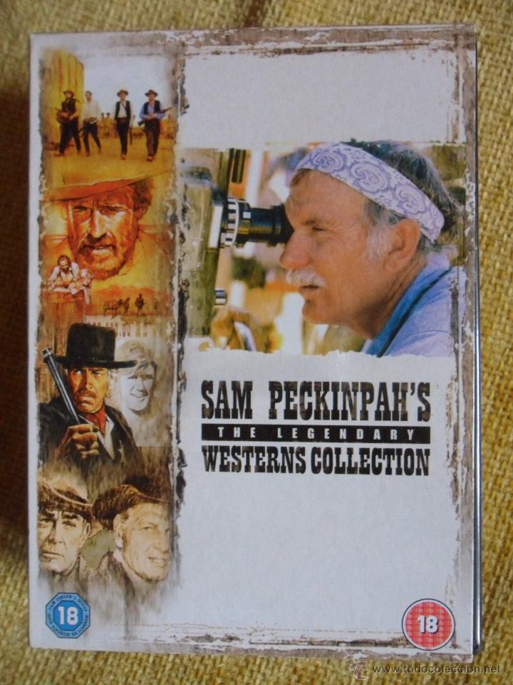 Cinema: SAM PECKINPAH'S. THE LEGENDARY WESTERNS COLLECTION. ESTUCHE CON 4 DVD'S COAN 4 PELICULAS EN INGLES: