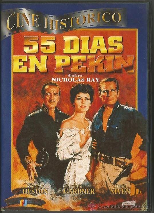 Cinema: DVD - 55 DIAS EN PEK&Iacute;N - 1963 - DIR. NICHOLAS RAY