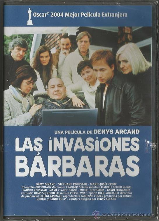 Cinema: DVD - LAS INVASIONES B&Aacute;RBARAS - 2003 - DIR. DENYS ARCAND