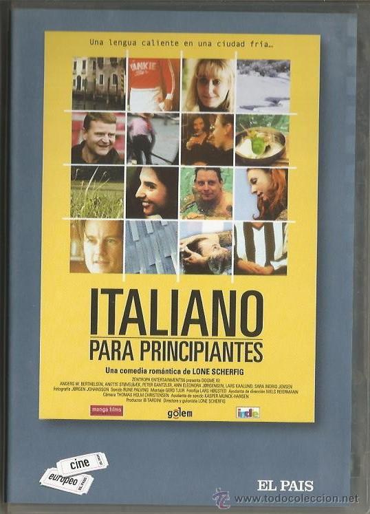 Cine: DVD - ITALIANO PARA PRINCIPIANTES - 2000 - DIR. LONE SCHERFIG