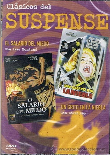Cine: DVD EL SALARIO DEL MIEDO Y UN GRITO EN LA NIEBLA