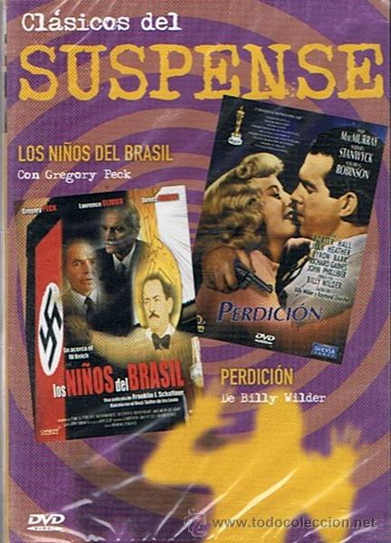 Cine: DVD LOS NI&Ntilde;OS DEL BRASIL Y PERDICI&Oacute;N  (PRECINTADO)