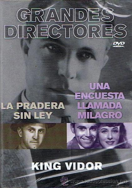 Cine: DVD LA PRADERA SIN LEY Y UNA ENCUESTA LLAMADA MILAGRO  (PRECINTADO)