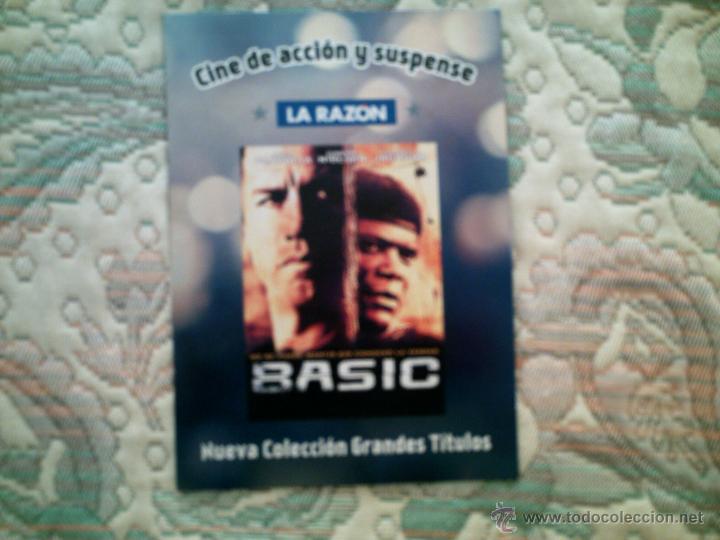 Cine: DVD BASIC, DE JOHN MCTIERNAN,CON JOHN TRAVOLTA Y SAMUEL L. JACKSON (SIN USAR) - Foto 1