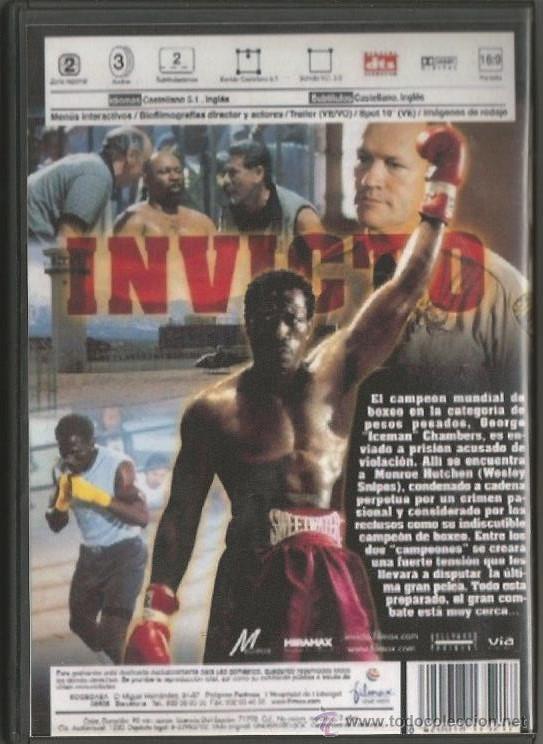 Cine: DVD - INVICTO - 2002 - DIR. WALTER HILL - Foto 3