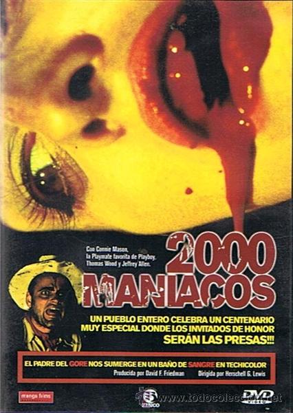 Cine: DVD 2000 MANIACOS (TERROR)..... - Foto 1