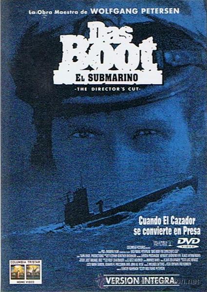Kino: DVD DAN BOOT  EL SUBMARINO