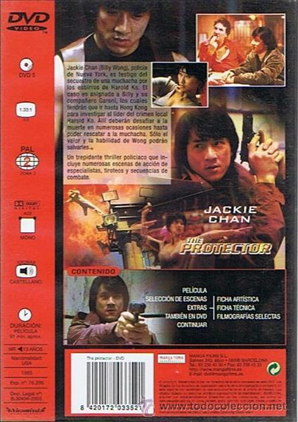 Cine: DVD THE PROTECTOR JACKIE CHAN - Foto 2