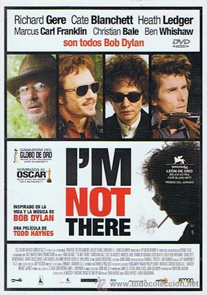 Cine: DVD I&acute;M NOT THERE  RICHARD GERE