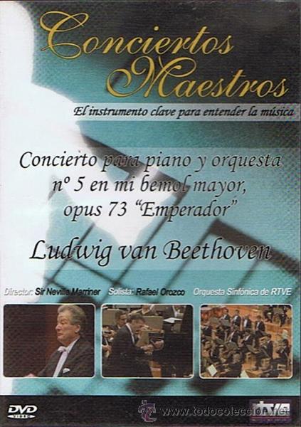 Cine: DVD CONCIERTOS MAESTROS LUDWIG VAN BEETHOVEN