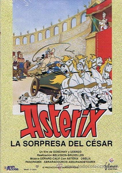 Cine: DVD AST&Eacute;RIX LA SORPRESA DEL C&Eacute;SAR