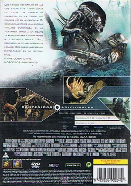 Cine: DVD ALIEN VS. PREDATOR - Foto 2