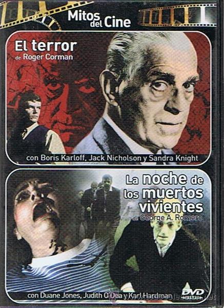Cine: DVD EL TERROR & LA NOCHE DE LOS MUERTOS VIVIENTES