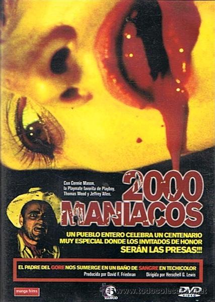 Cinema: DVD 2000 MANIACOS CONNIE MASON