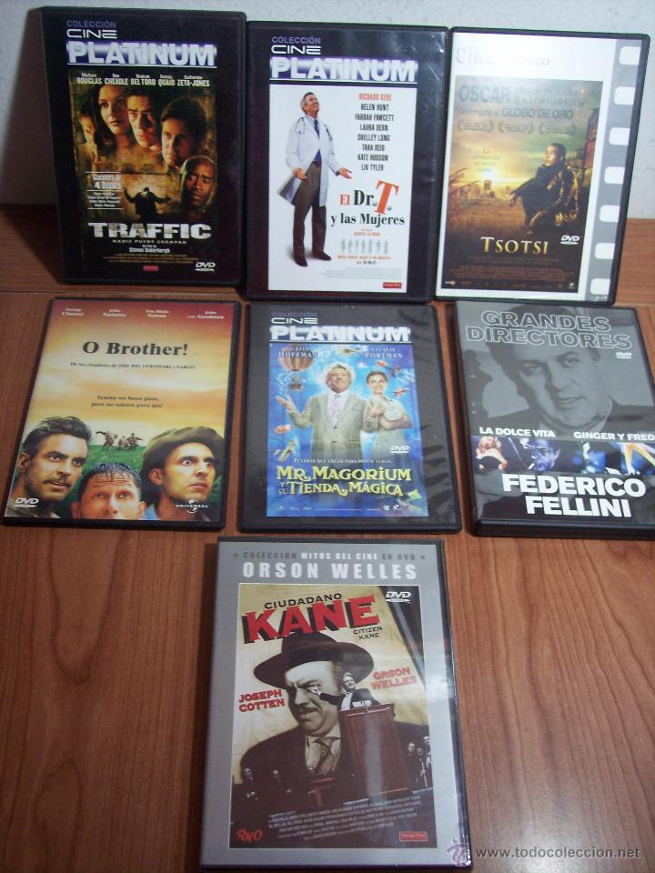 Cine: LOTE DE 7 DVD's (VARIADOS) VER LOS T&Iacute;TULOS EN LA DESCRIPCI&Oacute;N