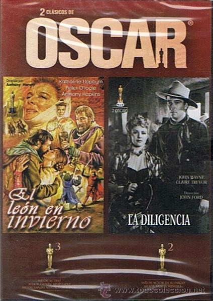 Cine: DVD EL LE&Oacute;N EN INVIERNO Y LA DILIGENCIA  (PRECINTADO)