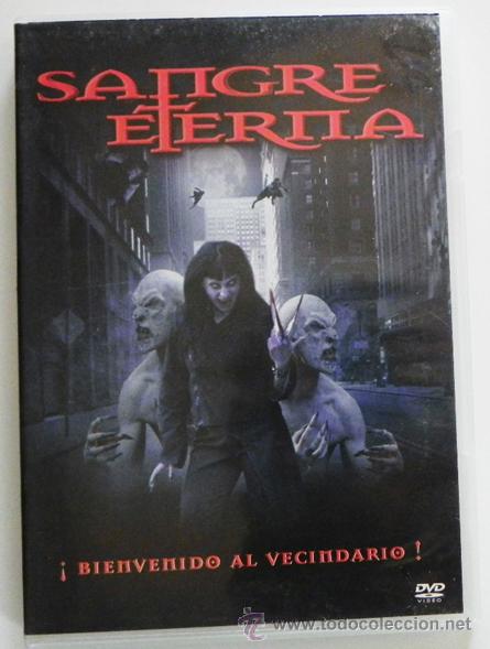 Cinema: SANGRE ETERNA DVD PEL&Iacute;CULA TERROR JOVEN ESTUDIANTE DE PERIODISMO RITUALES DE VAMPIRISMO BLANCA LEWIN