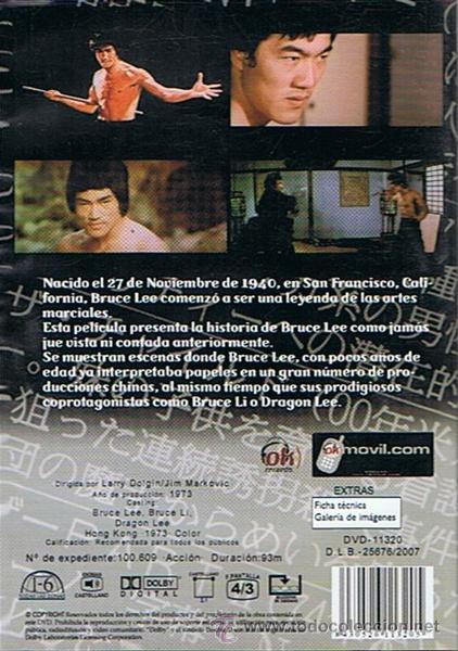 Cine: DVD EL REAL BRUCE LEE - Foto 2
