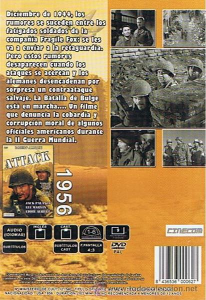 Cine: DVD ATTACK  ROBERT ALDRICH - Foto 2