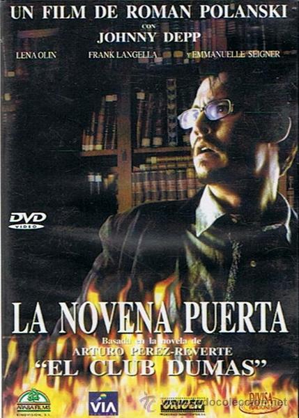 Cinema: DVD LA NOVENA PUERTA JOHNNY DEPP