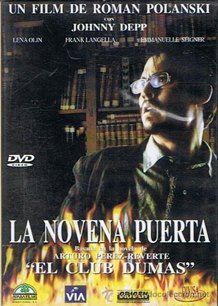 Cin&eacute;ma: DVD LA NOVENA PUERTA JOHNNY DEPP