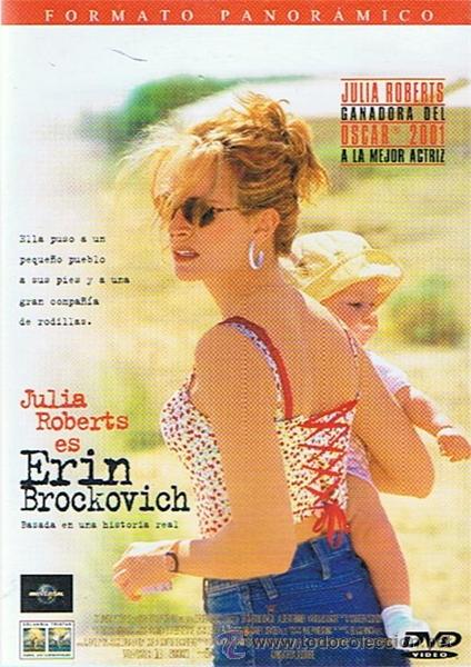 Cin&eacute;ma: DVD ERIN BROCKOVICH  JULIA ROBERTS