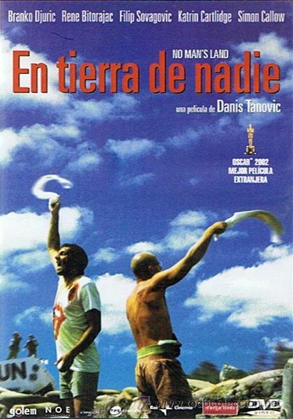 Cinema: DVD EN TIERRA DE NADIE BRANCO DJURIC