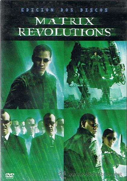 Cinema: DVD MATRIX REVOLUTIONS  ( 2 DISCOS)