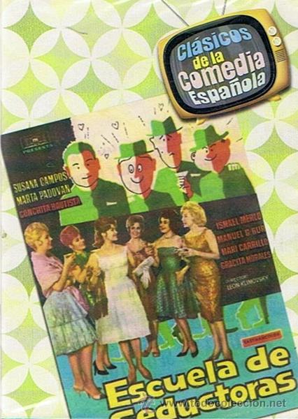 Cine: DVD ESCUELA DE SEDUCTORAS  SUSANA CAMPOS  (PRECINTADO)