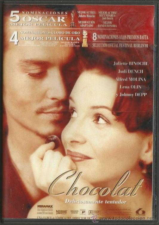 Cine: DVD - CHOCOLAT - 2000 - DIR. LASSE HALLSTR&Ouml;M - Foto 1