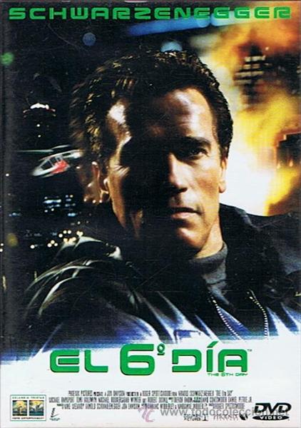 Cin&eacute;ma: DVD EL 6&ordm; D&Iacute;A  SHWARZENEGGER