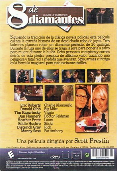 Cine: DVD 8 DE DIAMANTES  ERIC ROBERTS - Foto 2