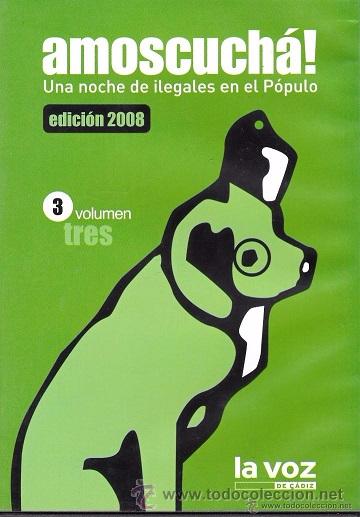 Kino: AMOSCUCH&Aacute;! UNA NOCHE DE ILEGALES EN EL POPULO VOL. 3 DVD-345  . PERFECTO ESTADO