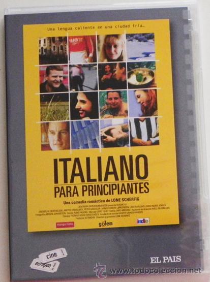 Cine: ITALIANO PARA PRINCIPIANTES - DVD NUEVO - PEL&Iacute;CULA COMEDIA -UNA LENGUA CALIENTE PARA UNA CIUDAD FR&Iacute;A
