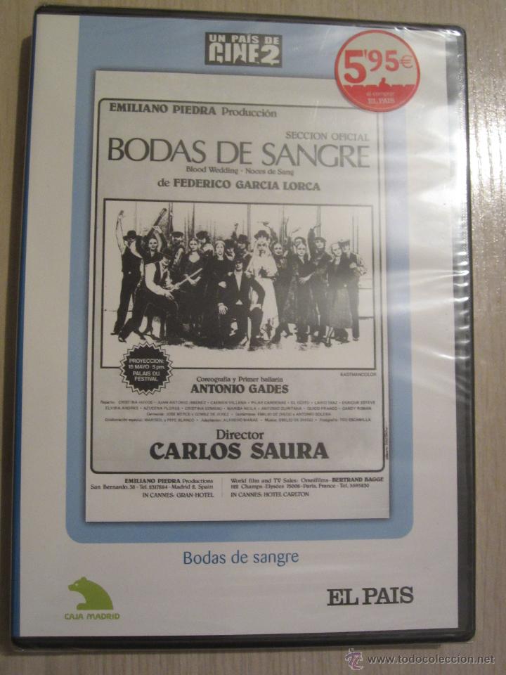 Cine: DVD BODAS DE SANGRE - Foto 1