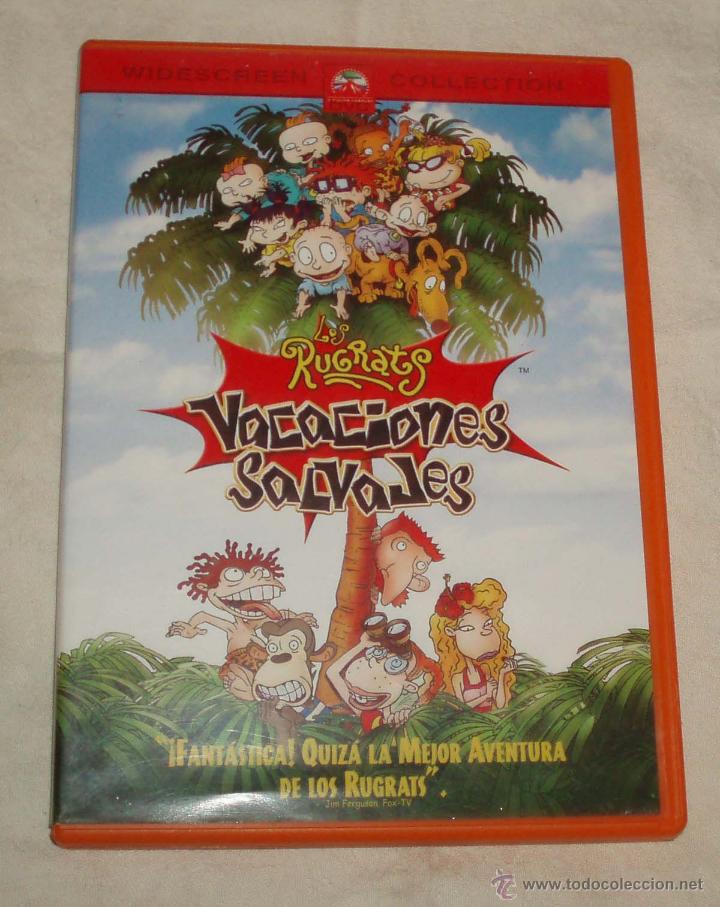 Cine: dvd Rugrats  vacaciones salvajes