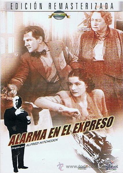 Cine: DVD ALARMA EN EL EXPRESO DE ALFRED HITCHCOCK