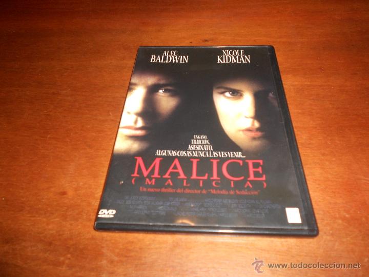 Kino: CINE DVD MALICE (MALICIA) ELEC BALDWIN, NICOLE KIDMAN