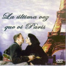 Cine: LA ÚLTIMA VEZ QUE VI PARIS. DVD CON ELIZABETH TAYLOR
